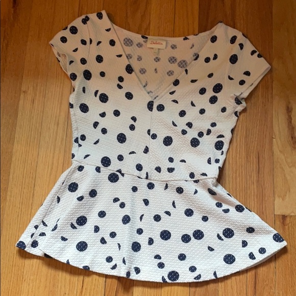 Anthropology Peplum top - Picture 1 of 3